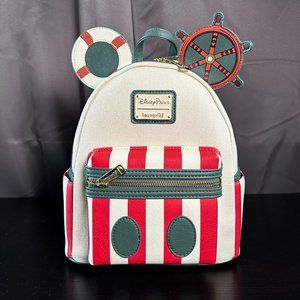 Jungle Cruise Mickey Mouse Main Attraction Backpack Loungefly X DISNEY PARKS NWT